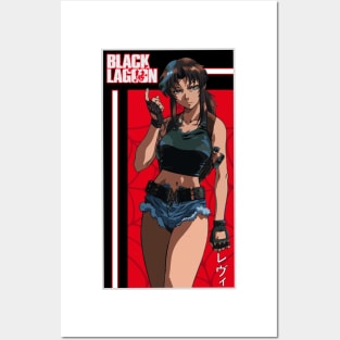 Revy Black Lagoon Posters and Art